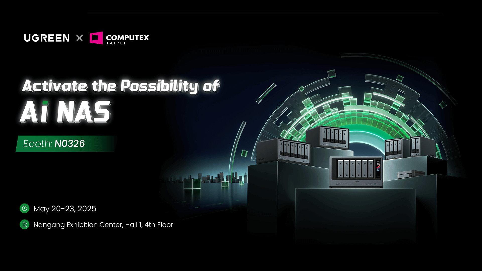 UGREEN AI NAS at Computex 2025