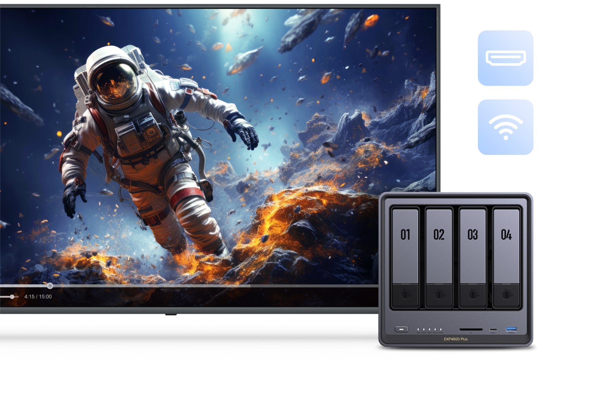 With NAS Storage, You can experience life's amazing moments over & over