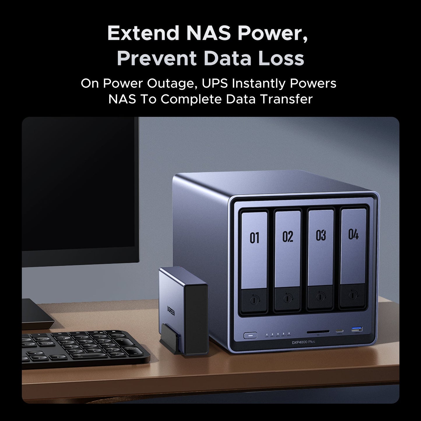 UGREEN NAS 120W DC Uninterruptible Power Supply