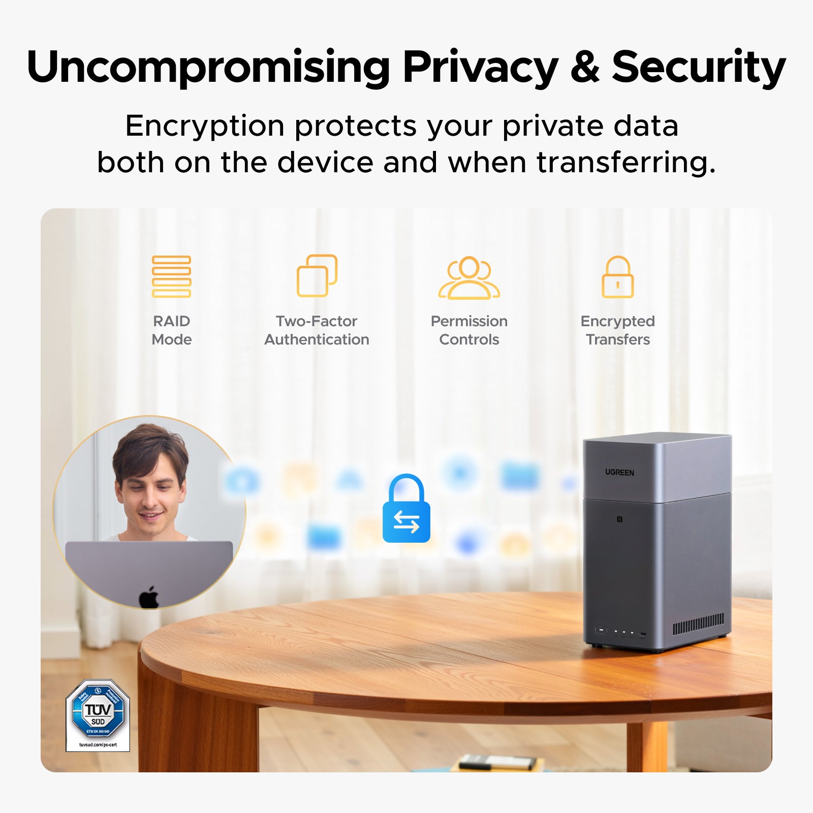2 Bay Home NAS Server | 60TB Private cloud storage – NAS UGREEN AU