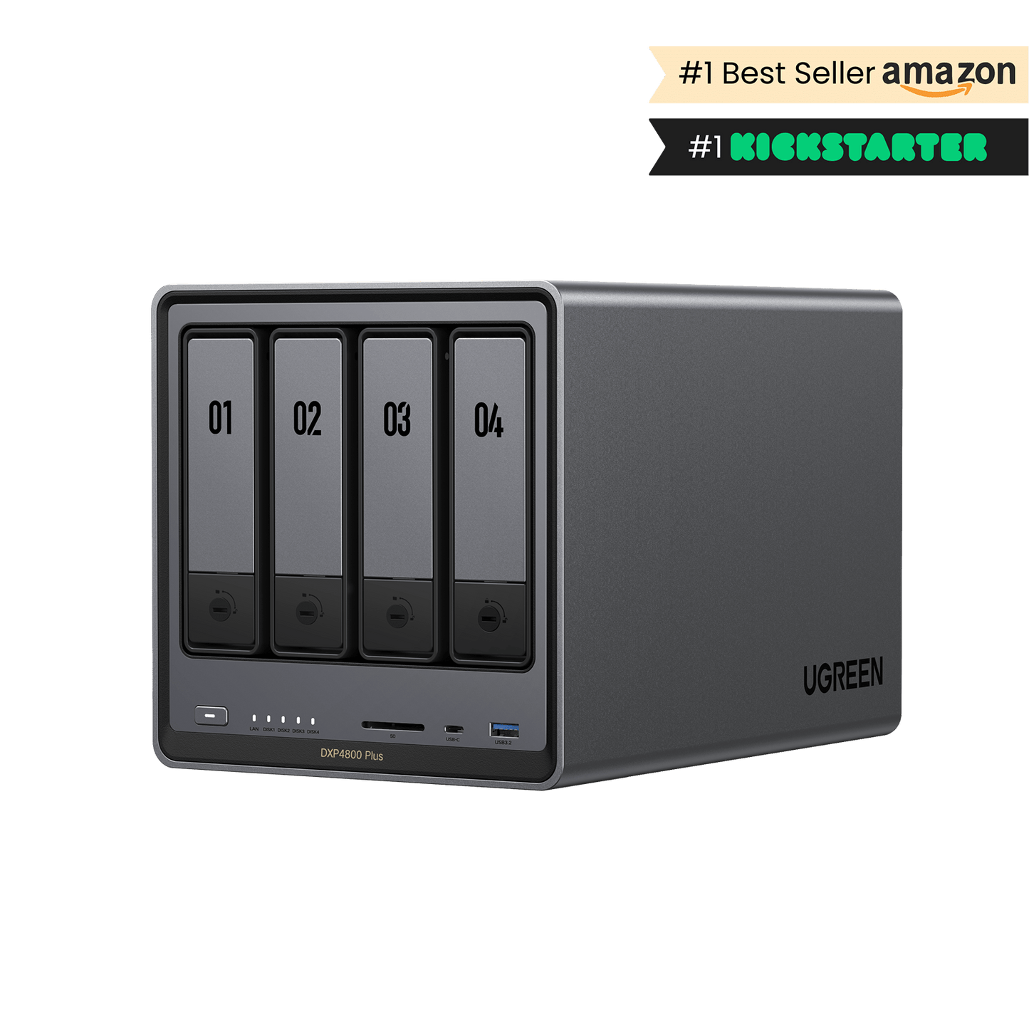 UGREEN NAS storage 4 bay  with Massive Storage Capacity and Secure Private Cloud