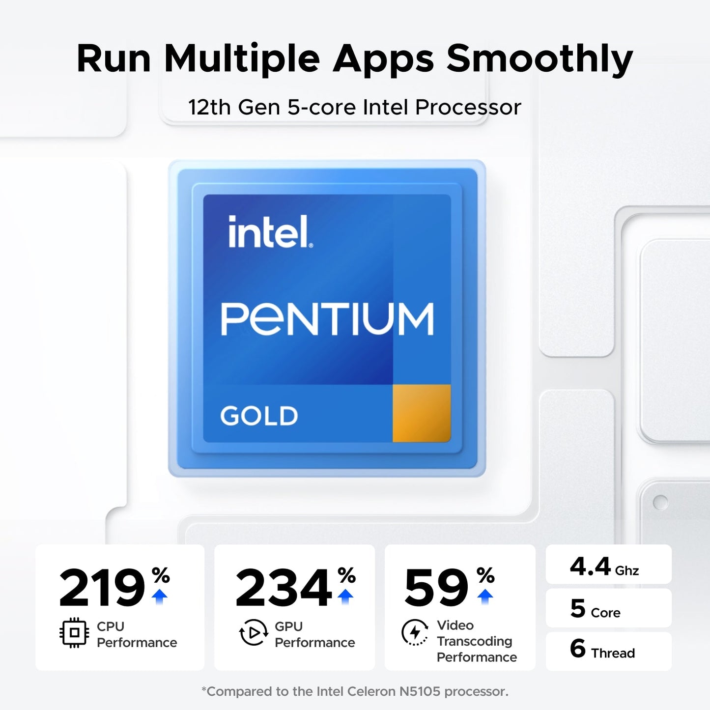 UGREEN NAS storage 4 bay euiped with intel core that run multiple apps smoothly